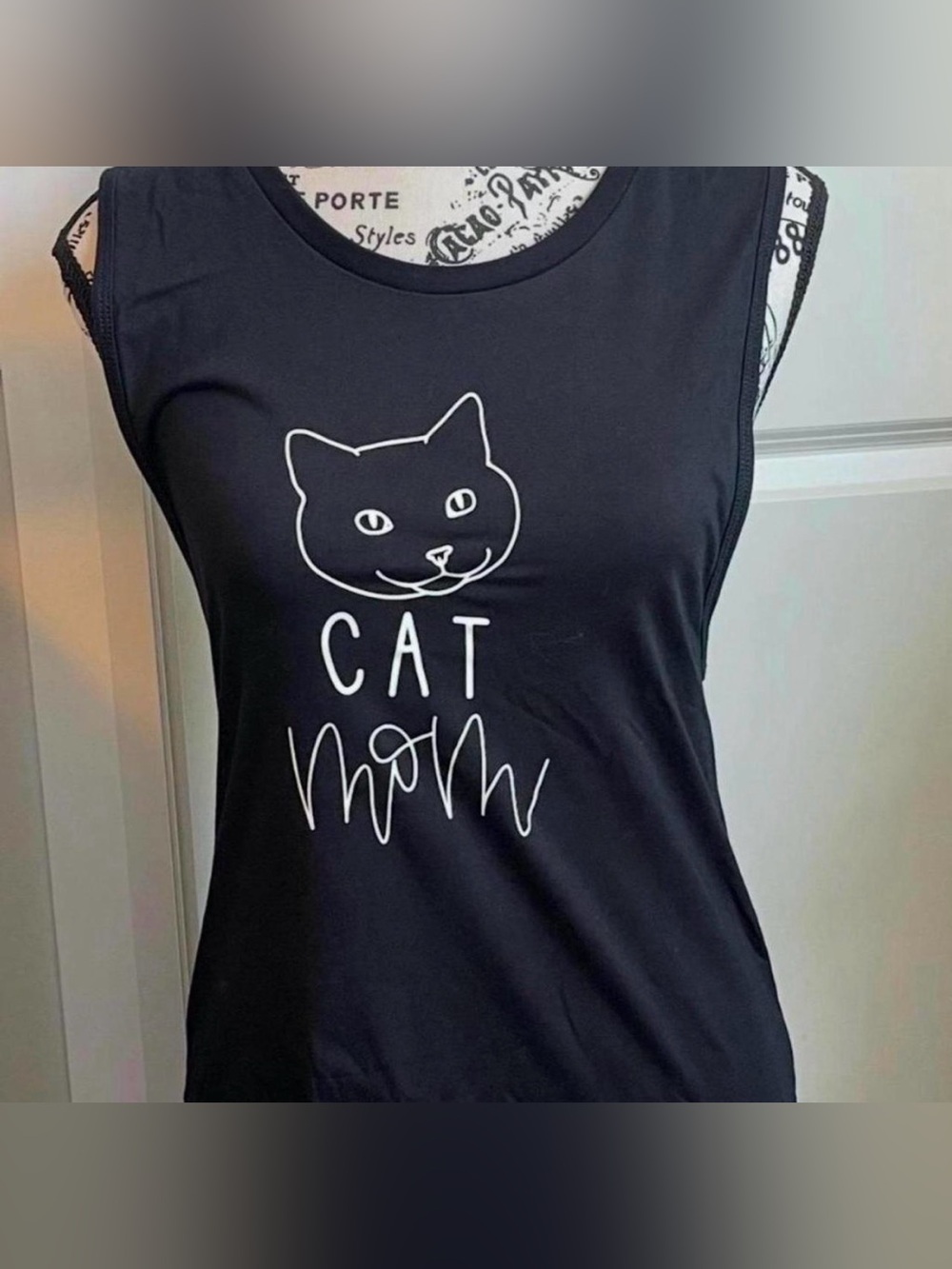 Cat Mom Muscle Tank New